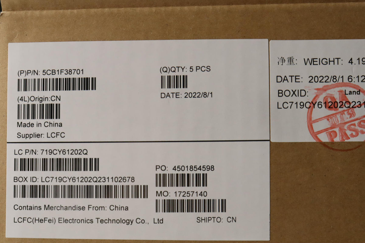 Lenovo Cover Upper Case Asmfra L82Rb - 5CB1F38701