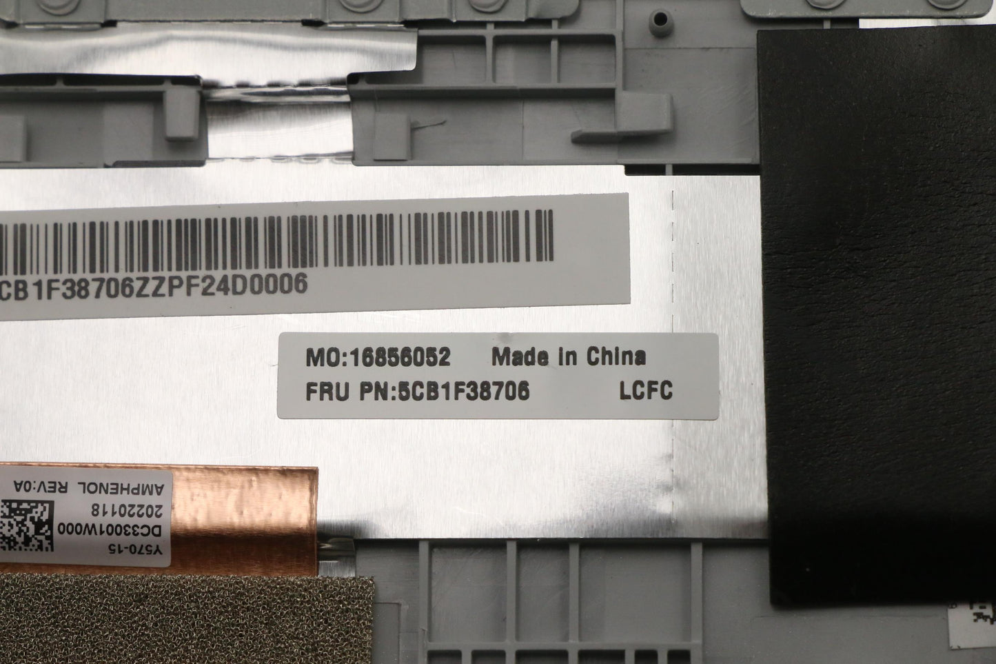 Lenovo Cover Upper Case Assembly Hbw - 5CB1F38706