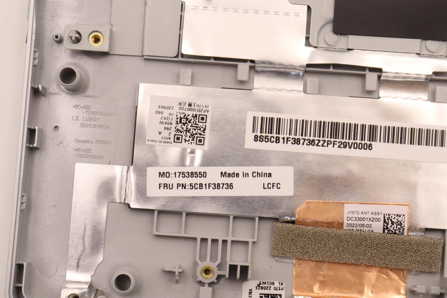 Lenovo Cover Upper Case Asmla Spa L82 - 5CB1F38736