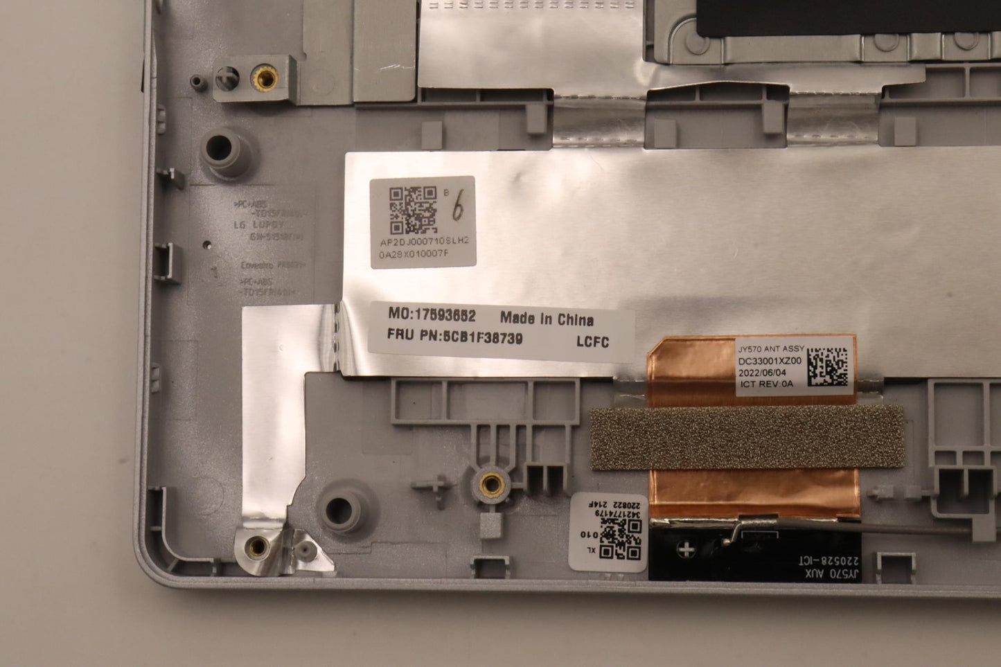 Lenovo Cover Upper Case Assembly Rus - 5CB1F38739