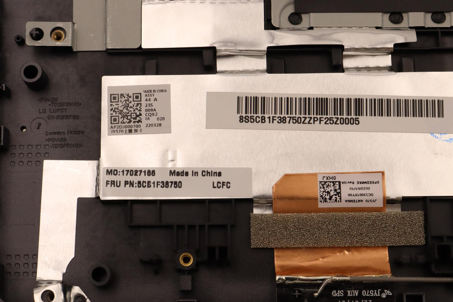 Lenovo Cover Upper Case Asmbel L82Rb - 5CB1F38750