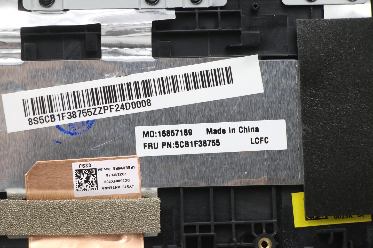 Lenovo Cover Upper Case Asmeuro Eng L - 5CB1F38755