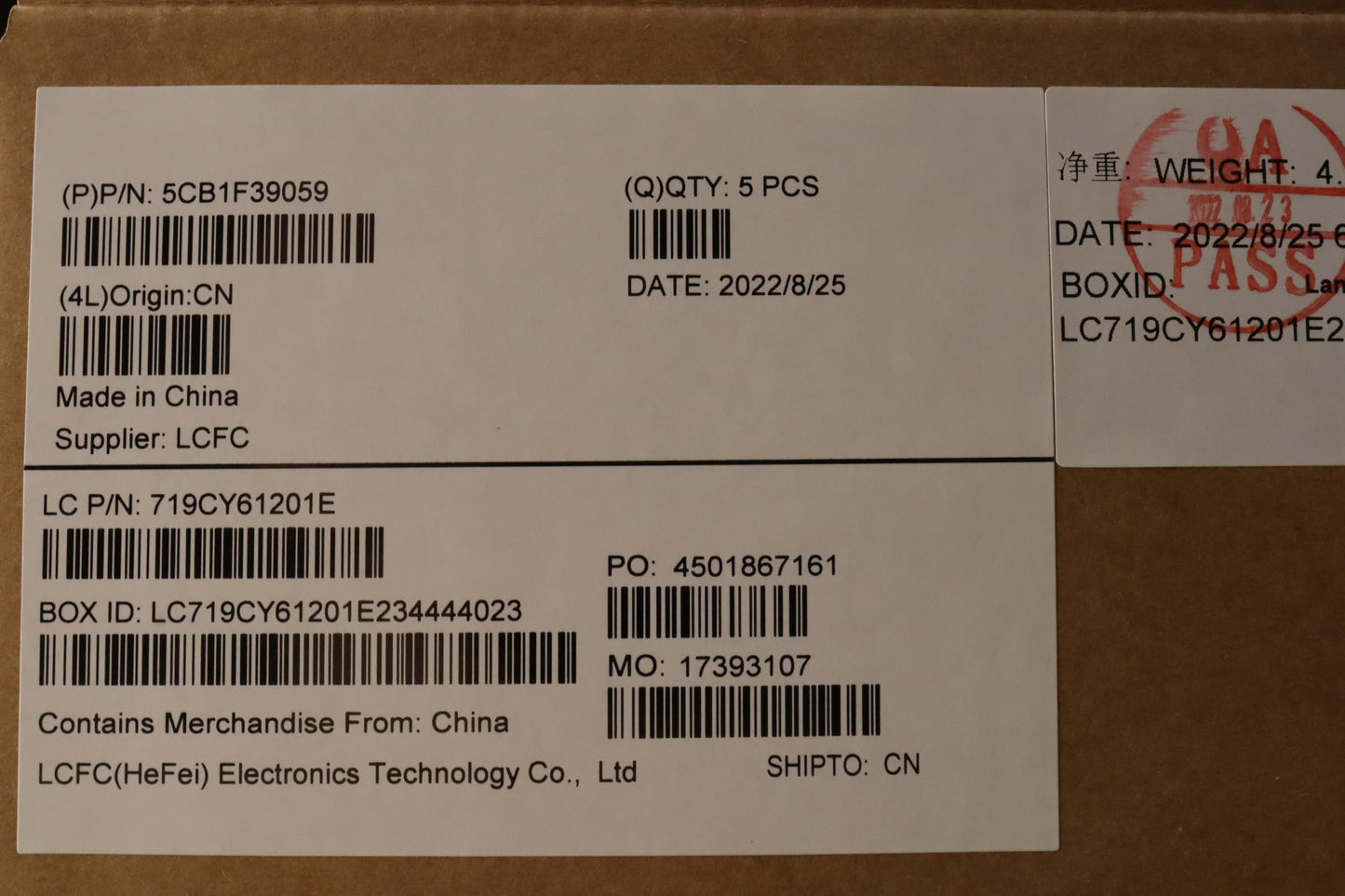 Lenovo Cover Upper Case Asmtc L82Rb S - 5CB1F39059