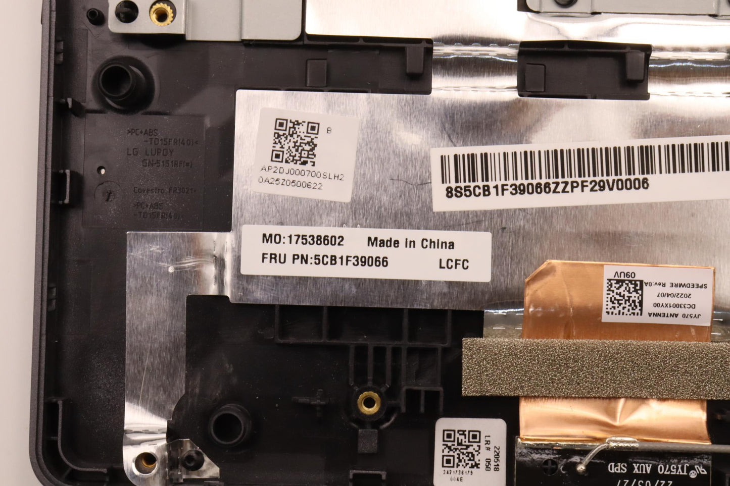 Lenovo Cover Upper Case Asmbel L82Rb - 5CB1F39066