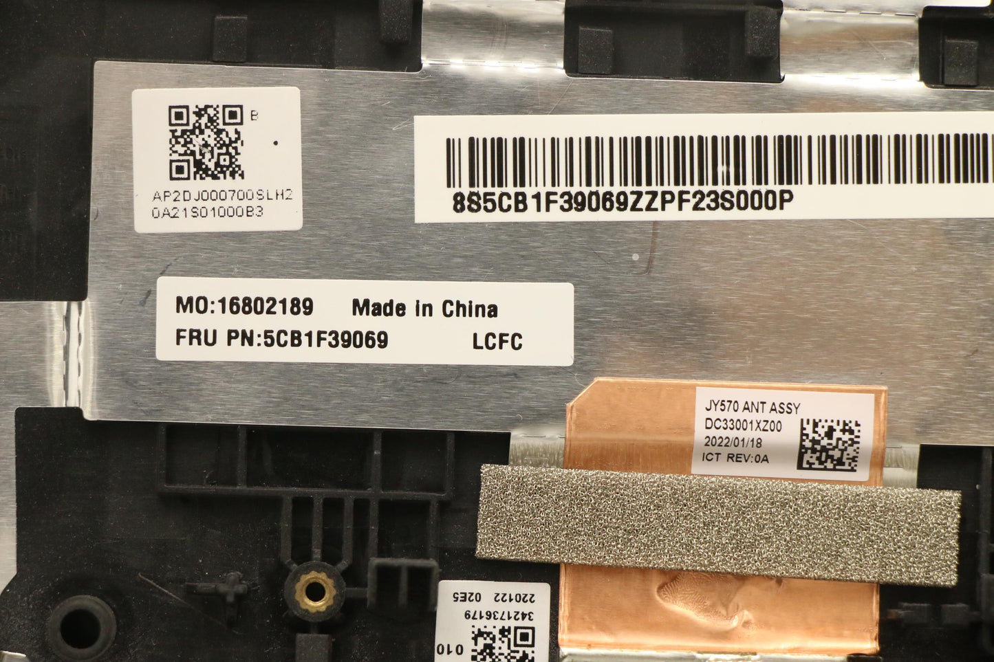 Lenovo Cover Upper Case Assembly Cze/ - 5CB1F39069
