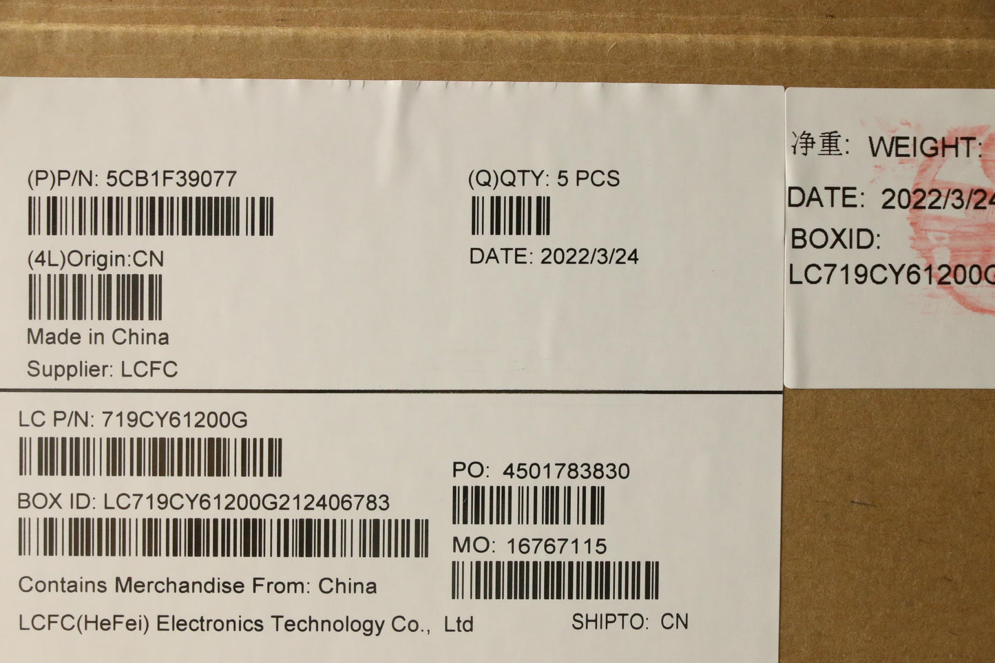 Lenovo Cover Upper Case Assembly Hbw - 5CB1F39077