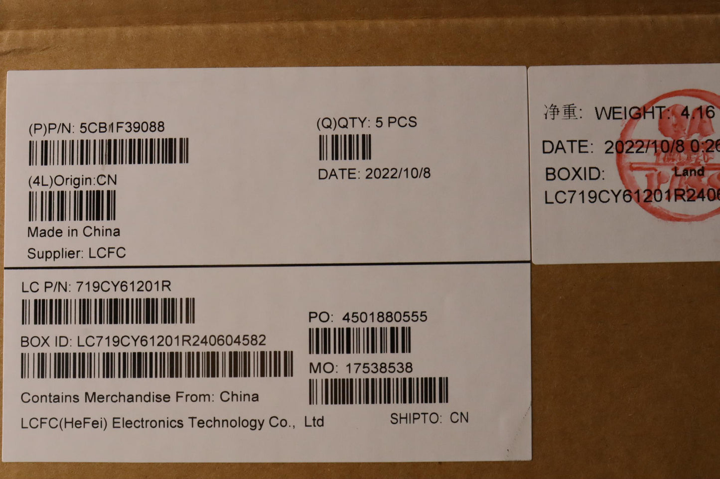 Lenovo Cover Upper Case Asmslv L82Rb - 5CB1F39088