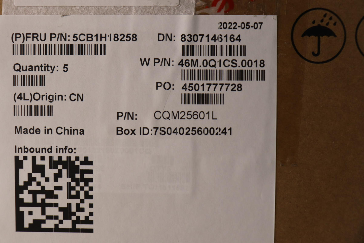 Lenovo Cover Upper Case Assembly Ita - 5CB1H18258