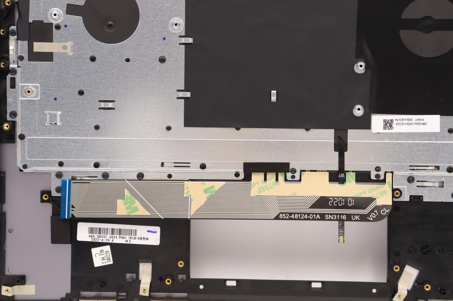 Lenovo Cover Upper Case Assembly Fra/ - 5CB1H18264