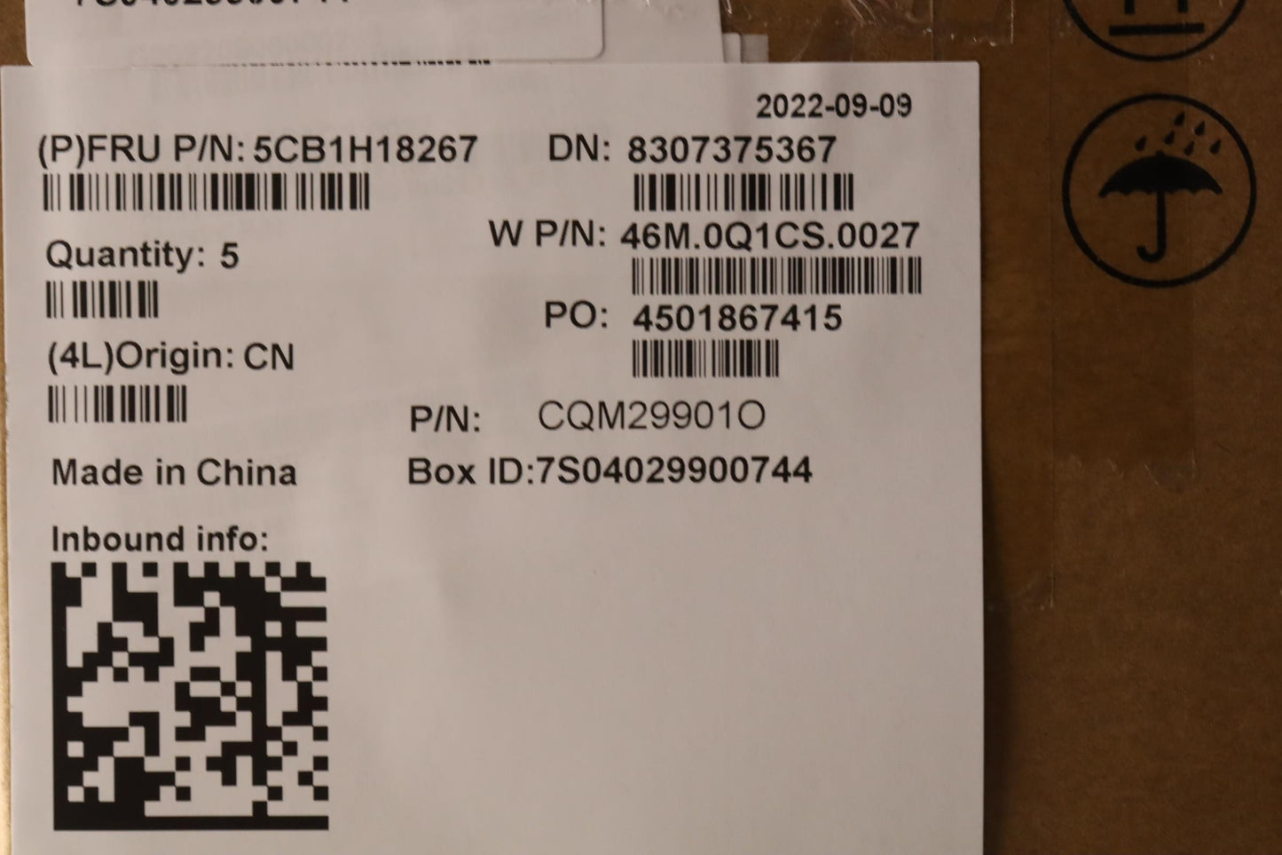 Lenovo Cover Upper Case Assembly Rus - 5CB1H18267