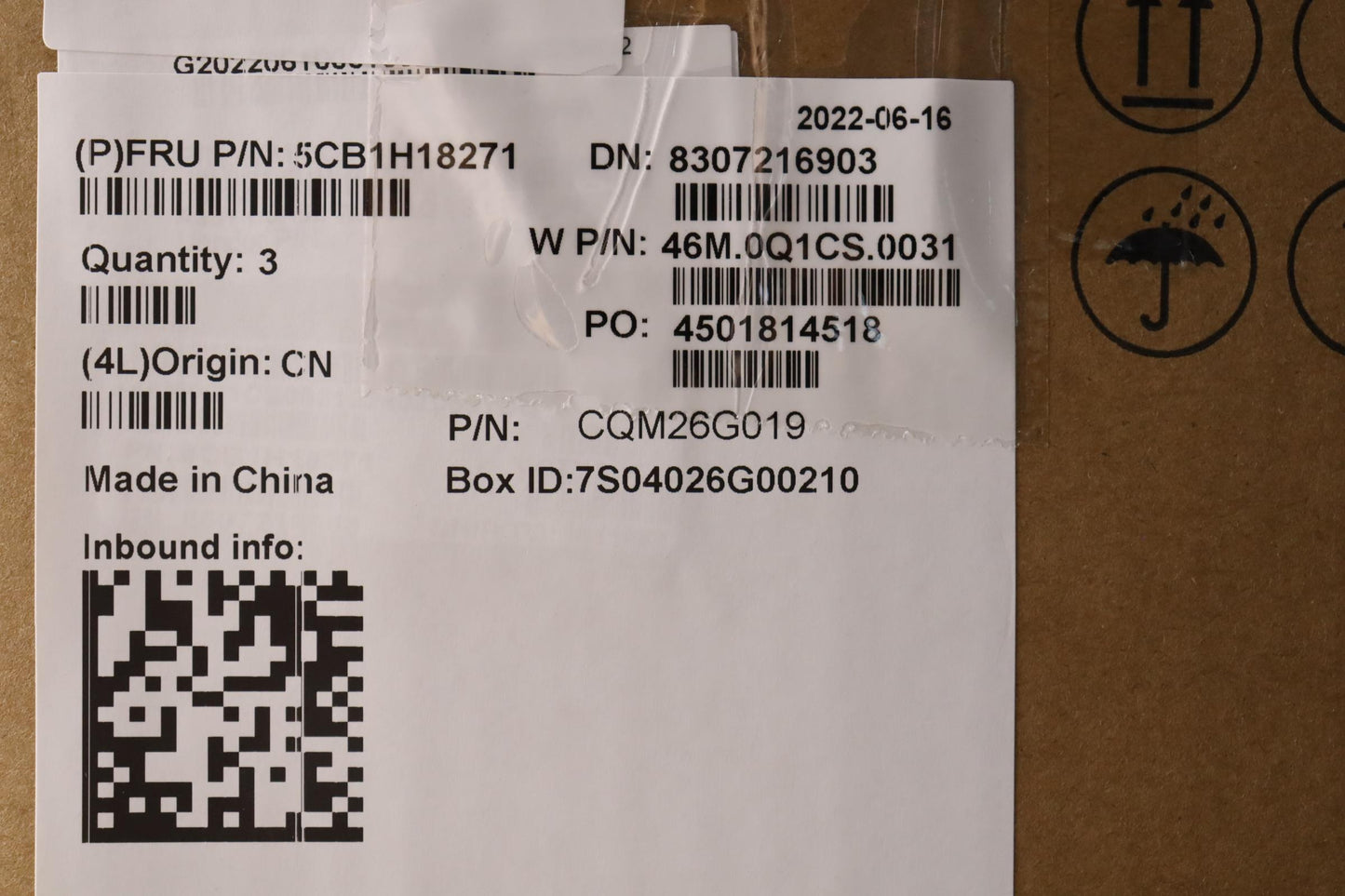 Lenovo Cover Upper Case Assembly Tc W - 5CB1H18271