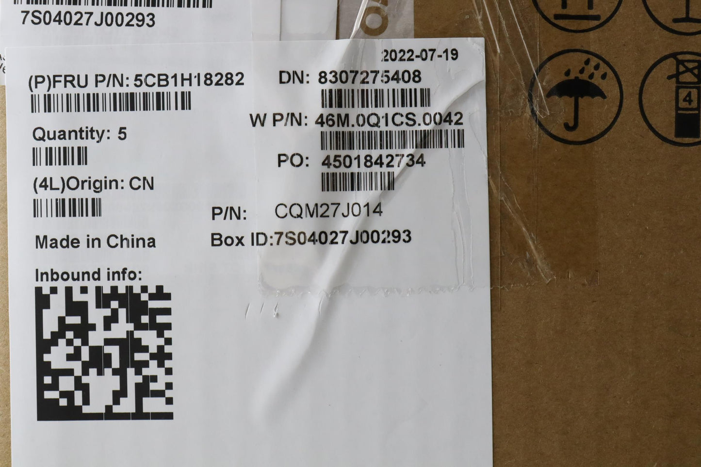 Lenovo Cover Upper Case Assembly Fra - 5CB1H18282