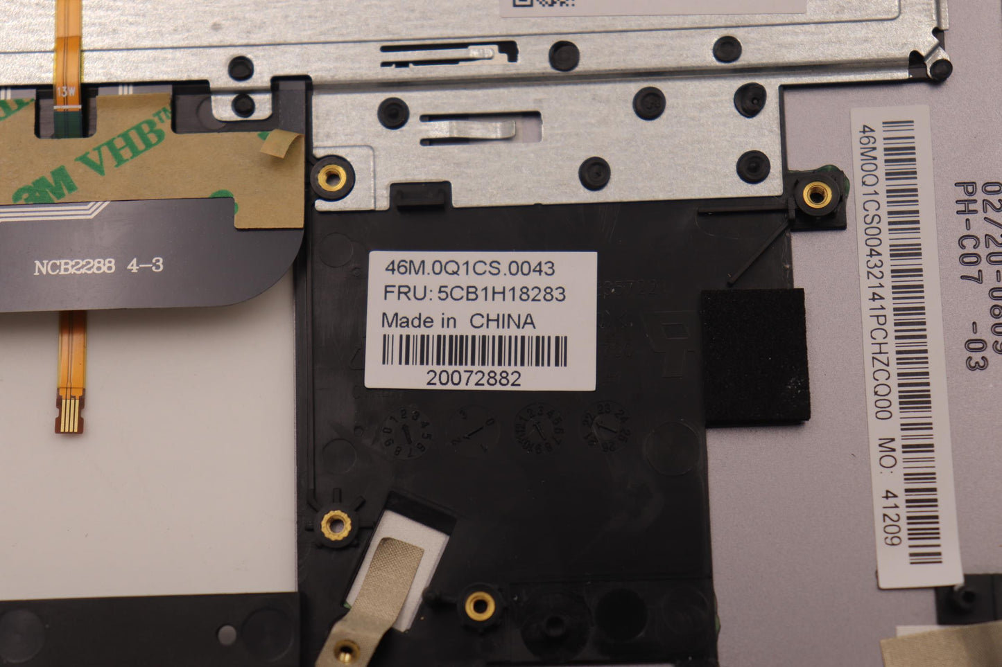 Lenovo Cover Upper Case Assembly Usa - 5CB1H18283