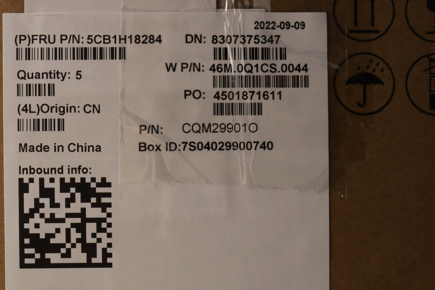 Lenovo Cover Upper Case Assembly Ukr - 5CB1H18284
