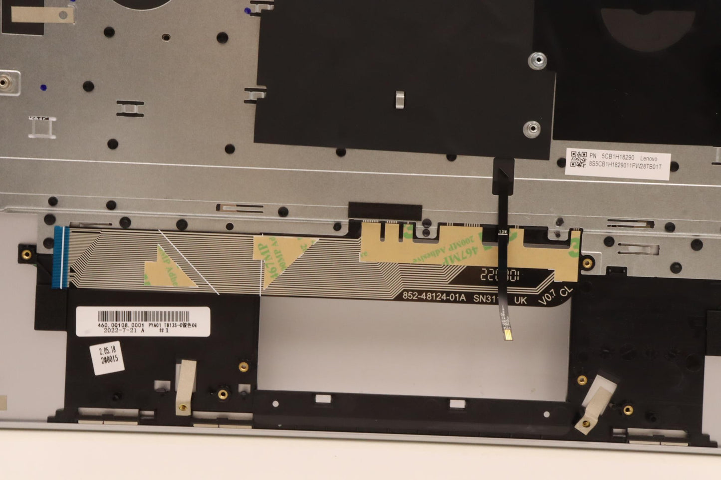 Lenovo Cover Upper Case Assembly Ita - 5CB1H18290