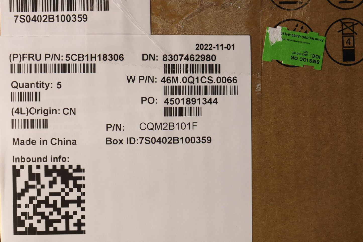 Lenovo Cover Upper Case Assembly Uke - 5CB1H18306