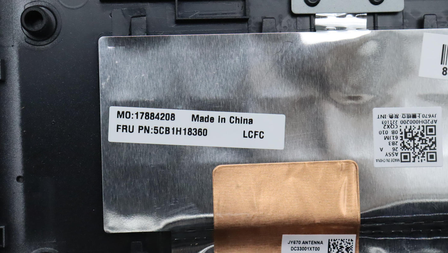 Lenovo Cover Upper Case Assembly Fra/ - 5CB1H18360