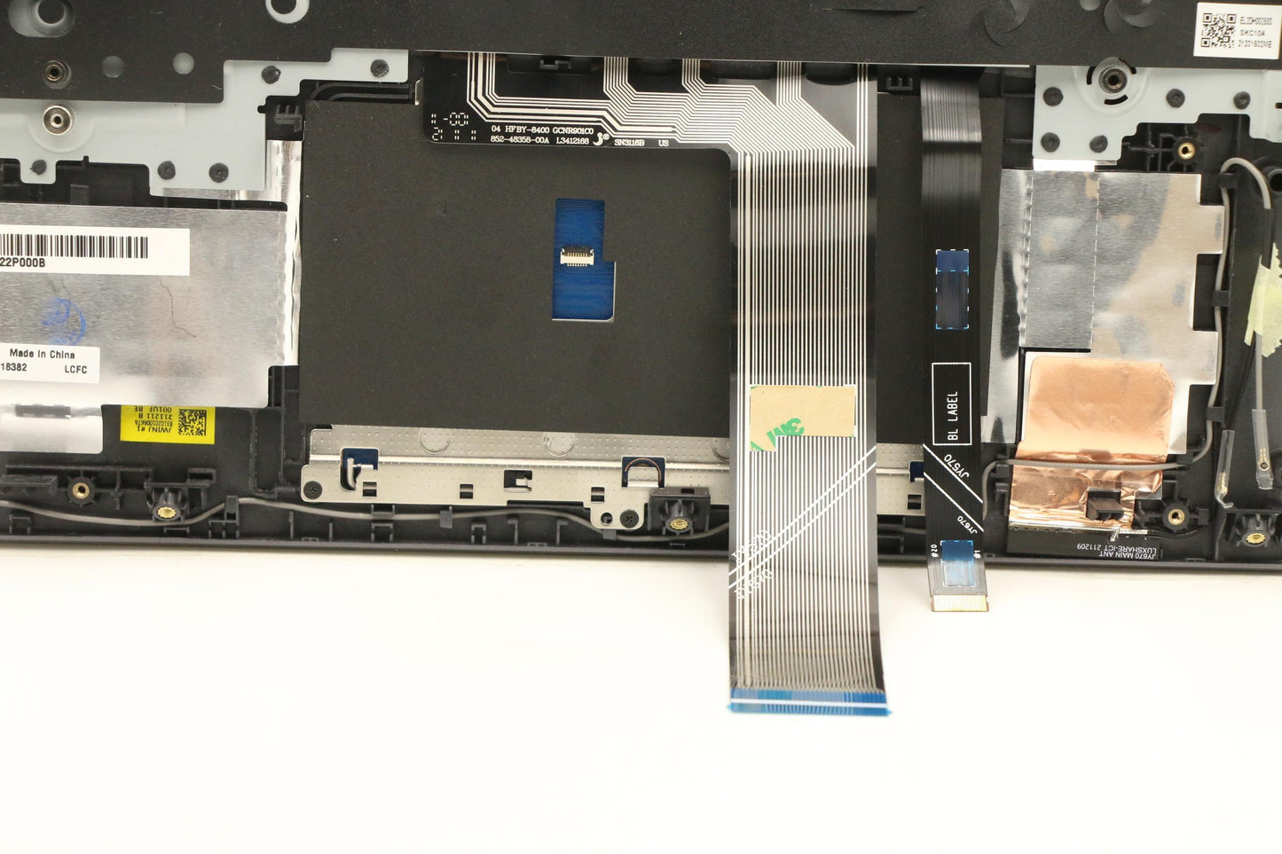 Lenovo Slate Grey RGB Backlit Keyboard with C-Cover, USA English - 5CB1H18382