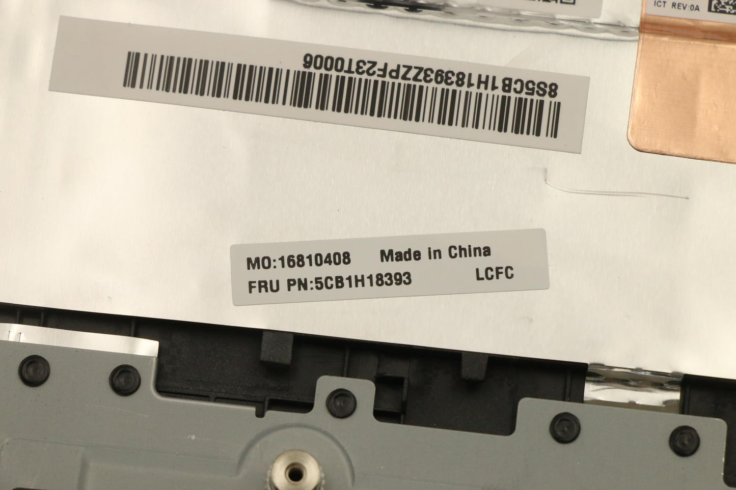 Lenovo Cover Upper Case Assembly Ger - 5CB1H18393