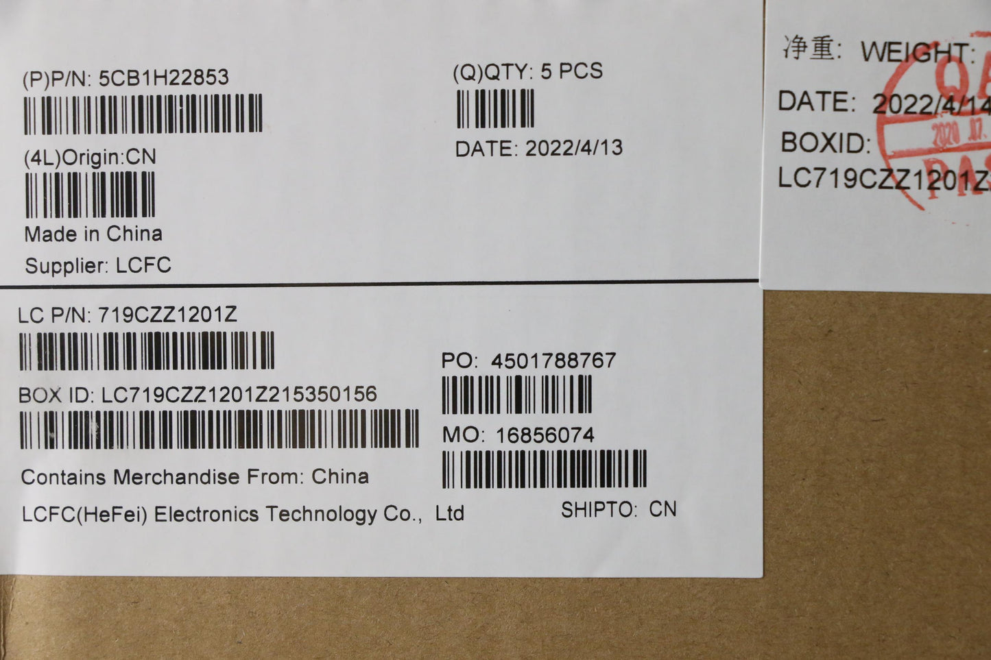 Lenovo Cover Upper Case Asmara L82Rc - 5CB1H22853