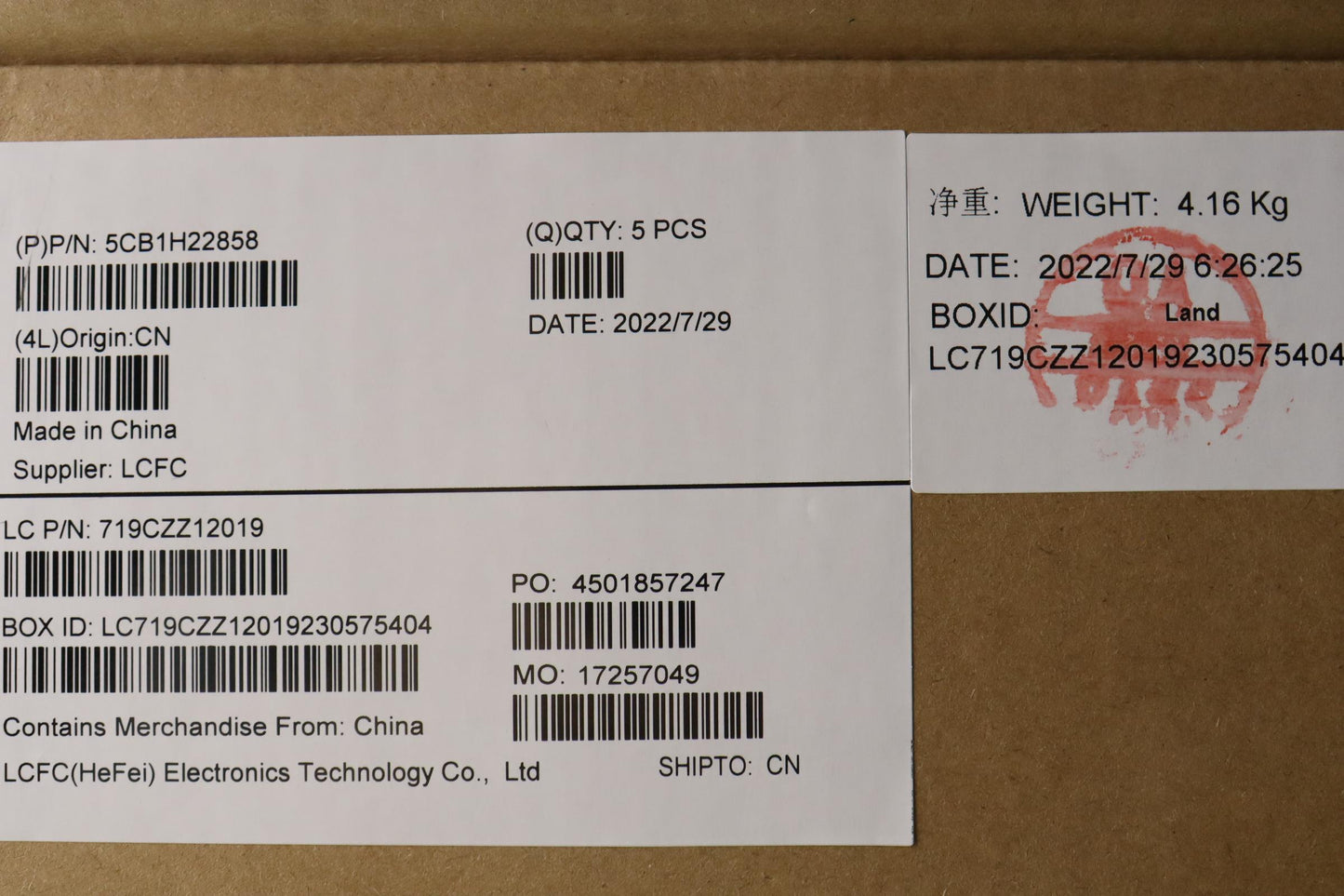 Lenovo Cover Upper Case Asmeng L82Rc - 5CB1H22858