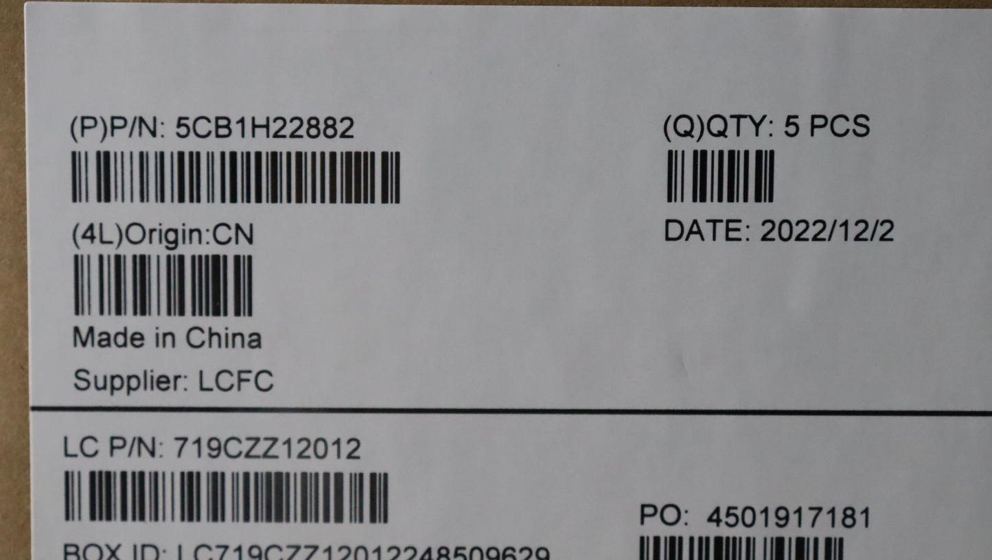Lenovo Cover Upper Case Assembly Uke - 5CB1H22882