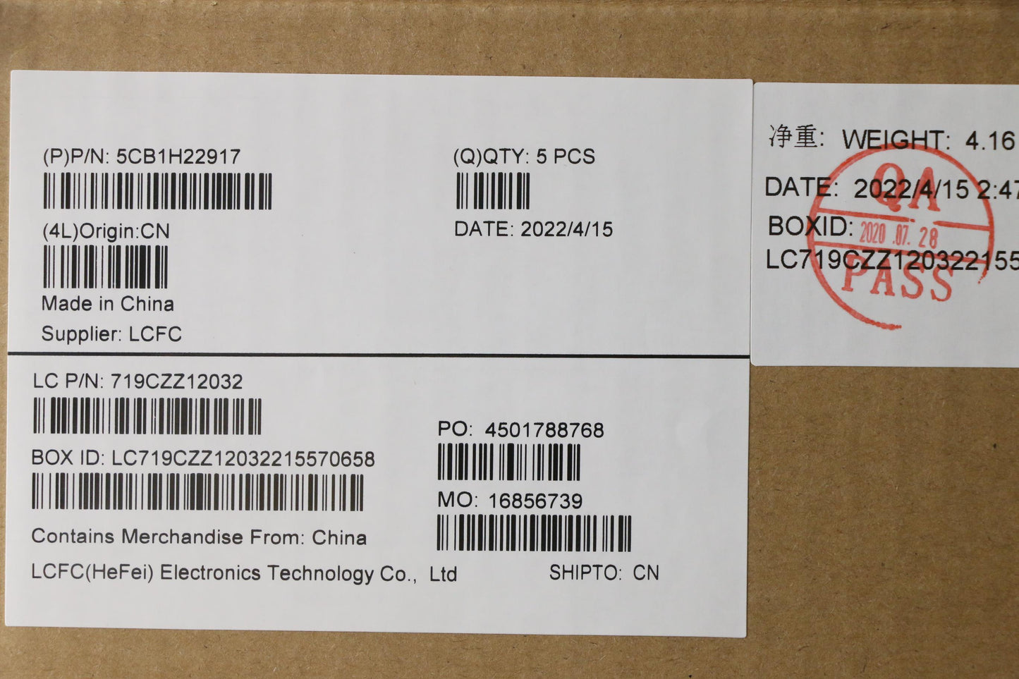 Lenovo Cover Upper Case Asmara L82Rc - 5CB1H22917