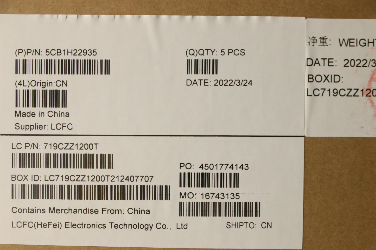 Lenovo Cover Upper Case Assembly Kor - 5CB1H22935