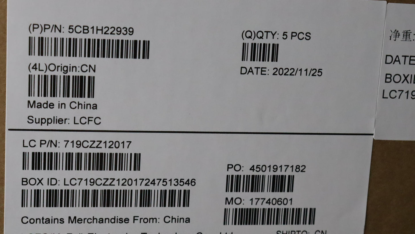 Lenovo Cover Upper Case Assembly Rus - 5CB1H22939