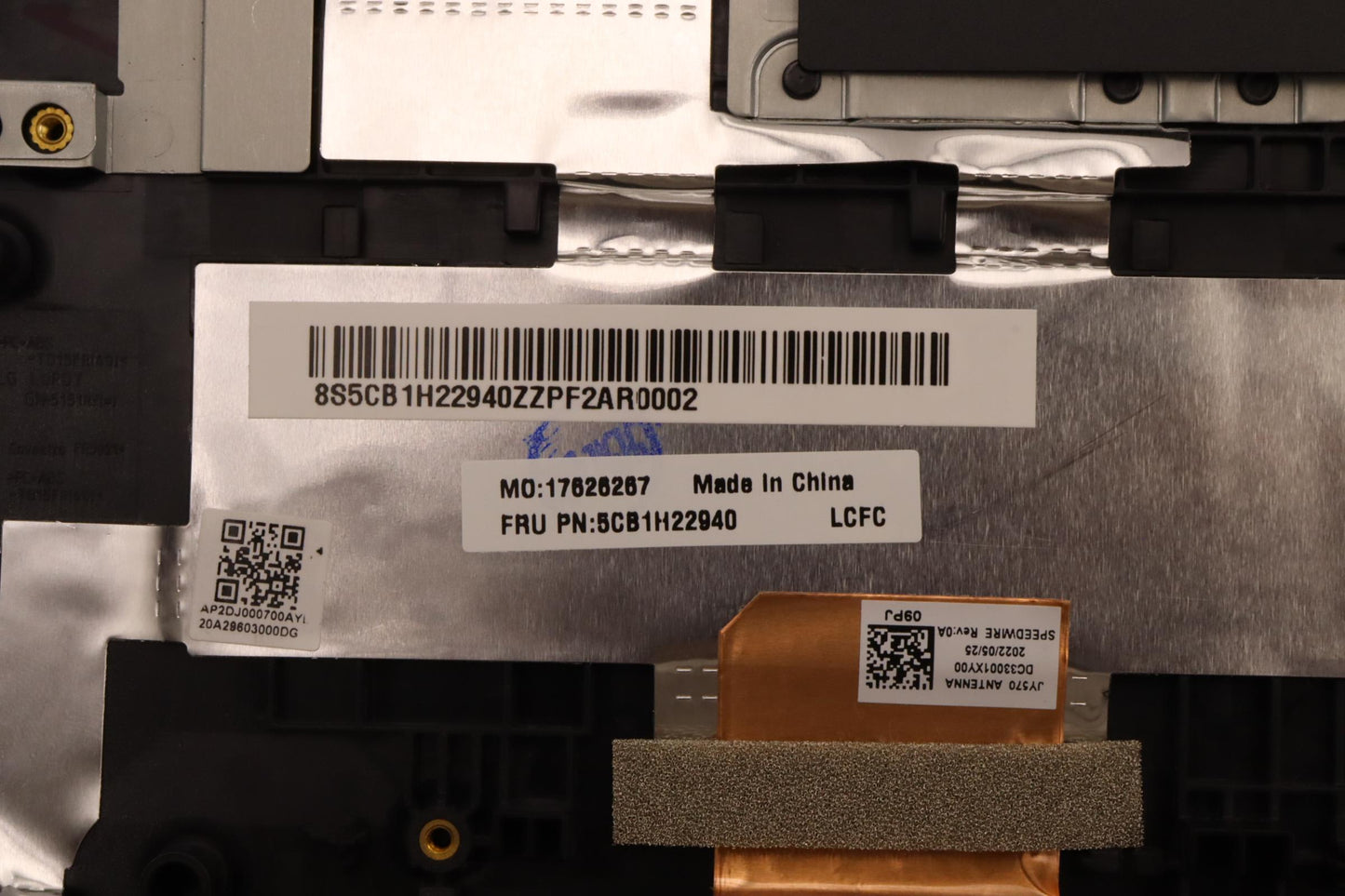 Lenovo Cover Upper Case Assembly Slv - 5CB1H22940