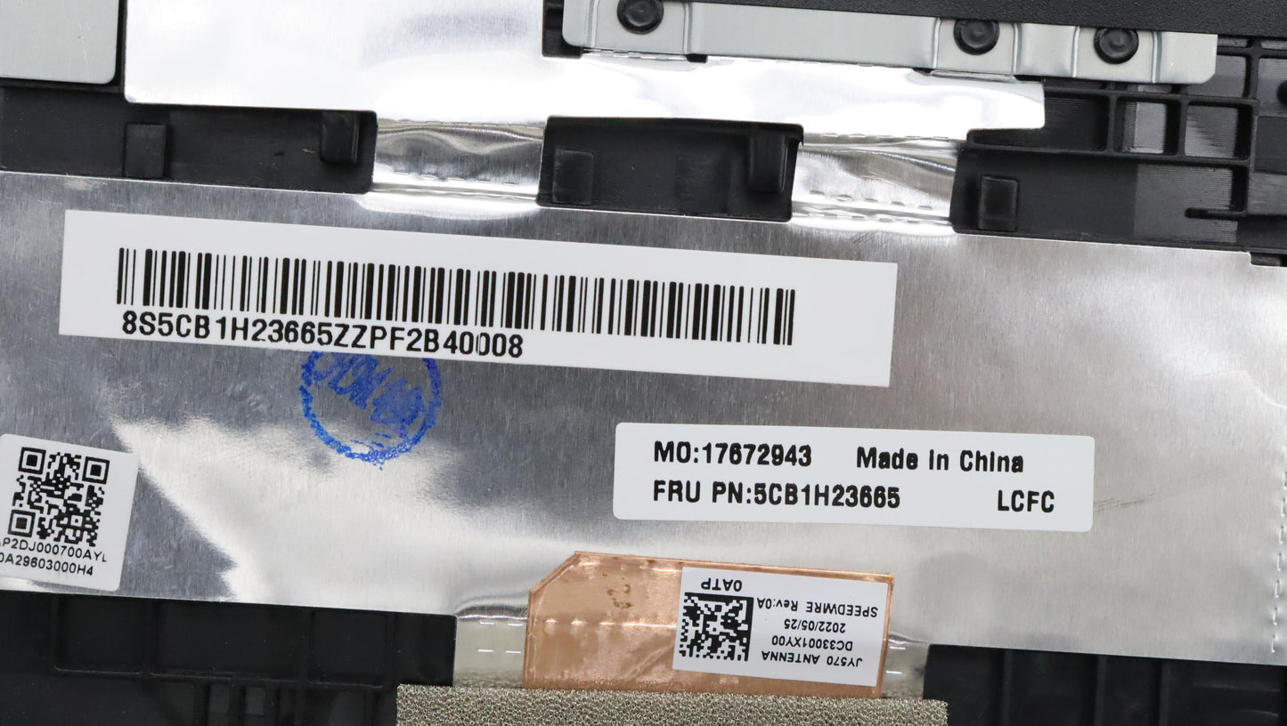 Lenovo Cover Upper Case Assembly Ukr - 5CB1H23665
