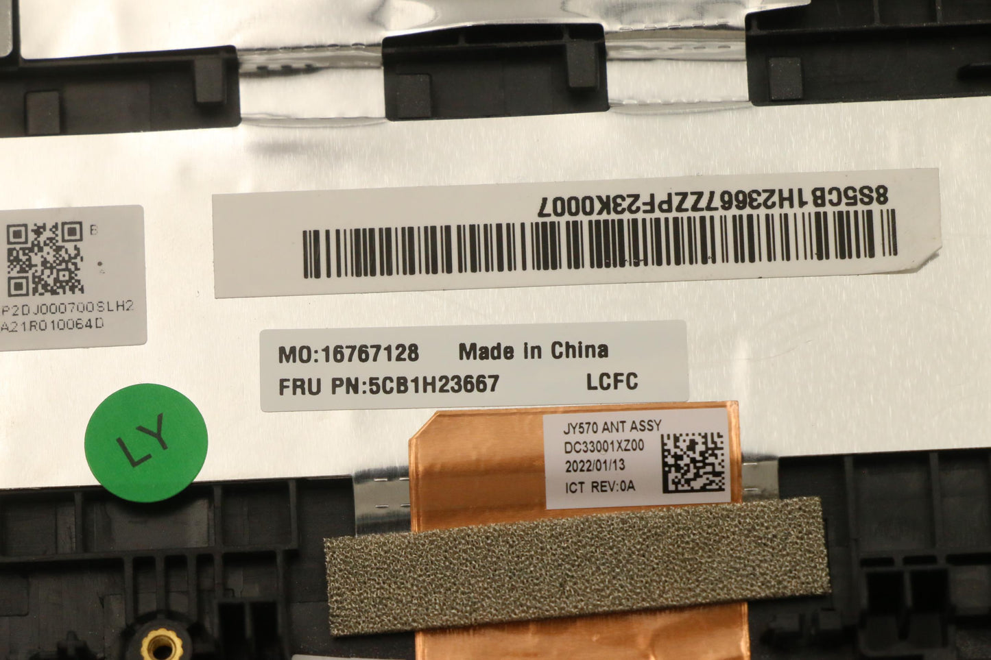 Lenovo Cover Upper Case Assembly Ara - 5CB1H23667