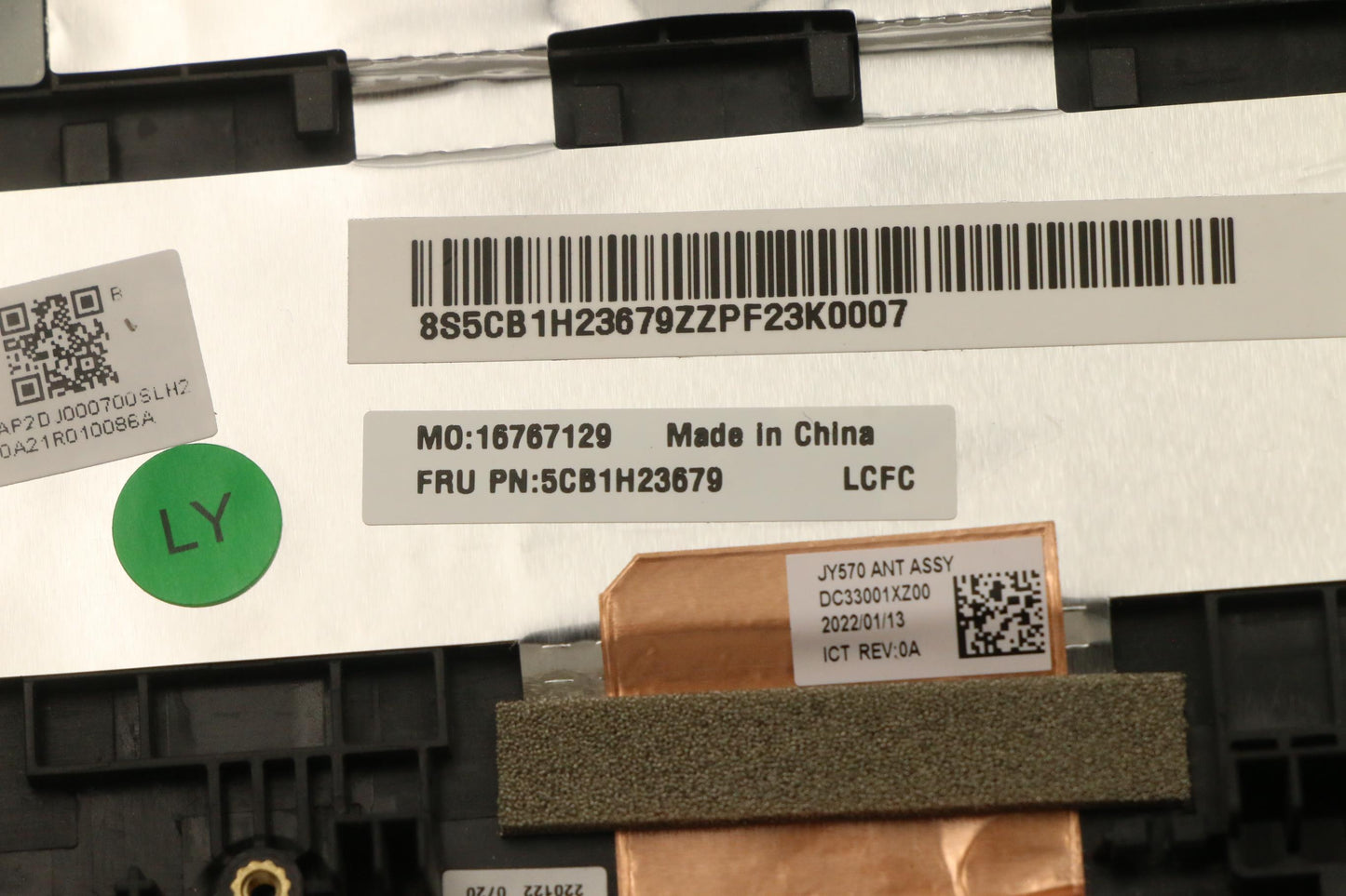 Lenovo Cover Upper Case Assembly Hbw - 5CB1H23679