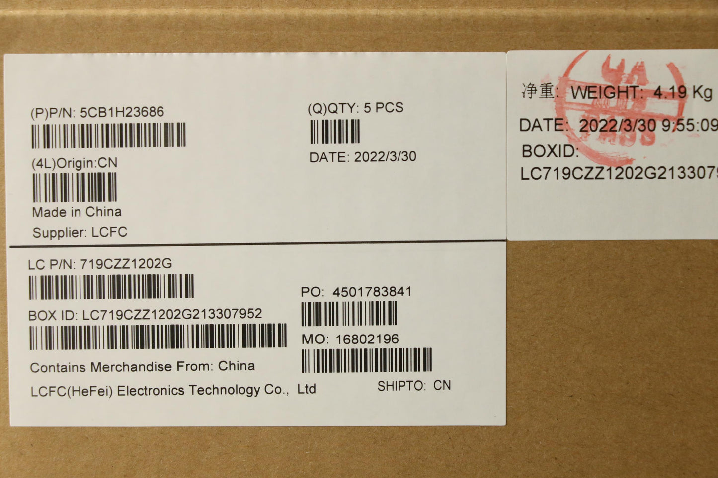 Lenovo Cover Upper Case Assembly La S - 5CB1H23686