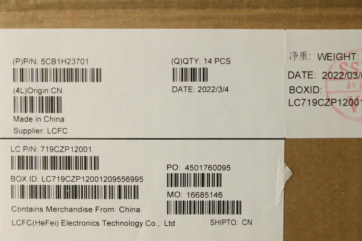 Lenovo Cover Lcd Cover L 82Lu Gy - 5CB1H23701