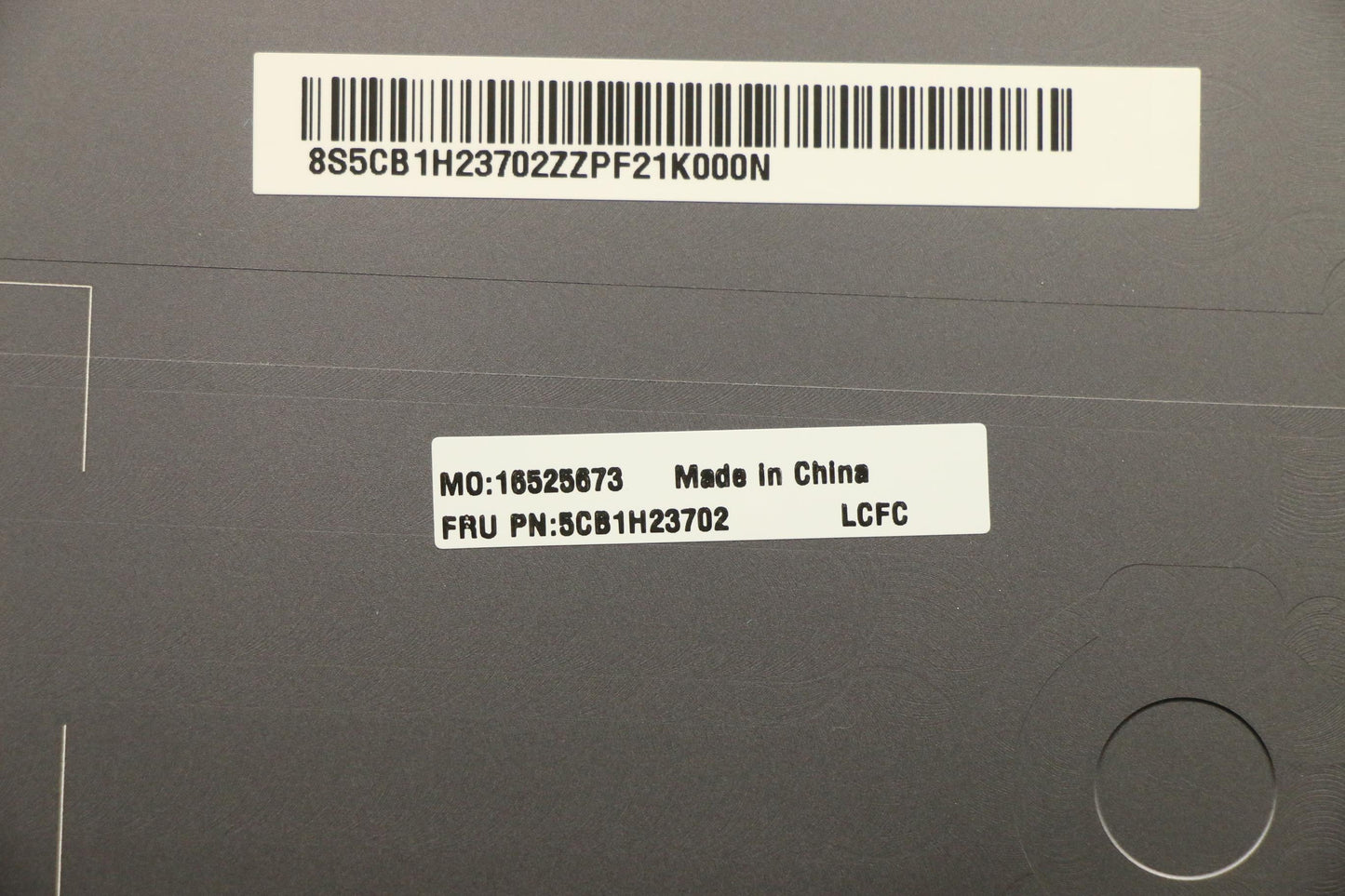Lenovo LCD Cover L 82LU Grey OLED - 5CB1H23702
