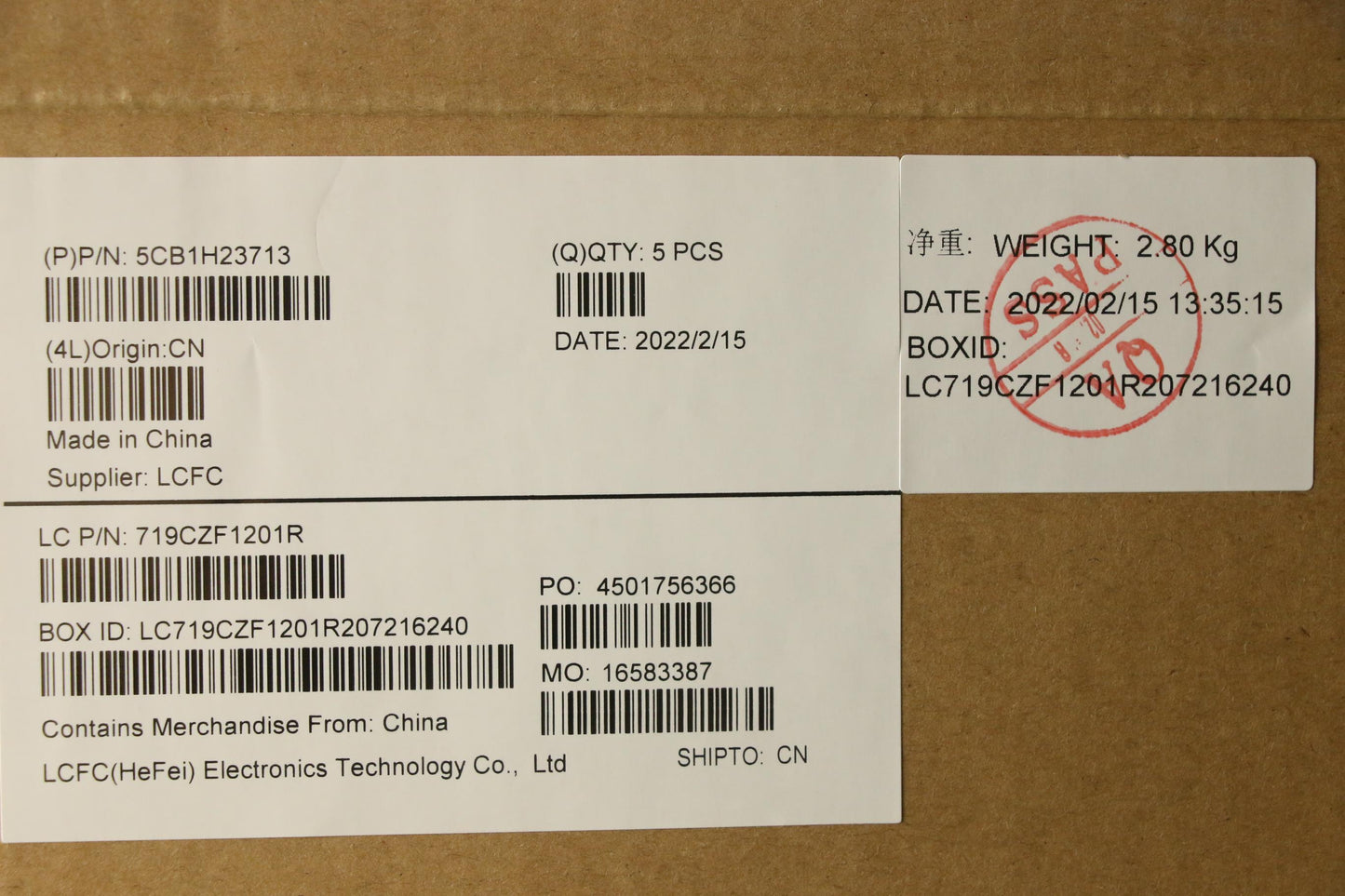 Lenovo Cover Upper Case Assembly La S - 5CB1H23713
