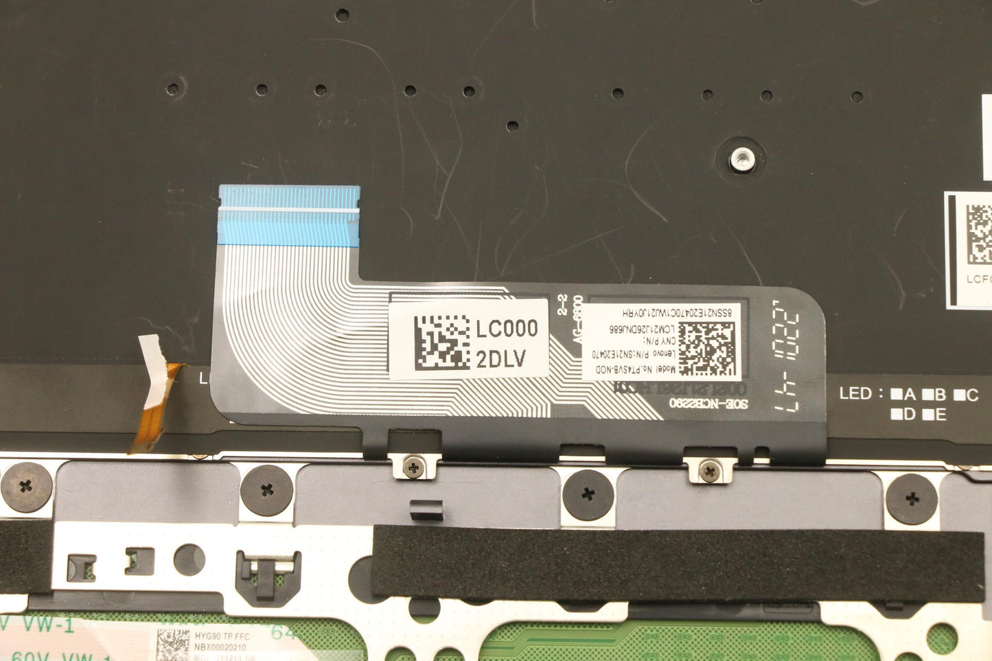 Lenovo Cover Upper Case Assembly Nord - 5CB1H23714