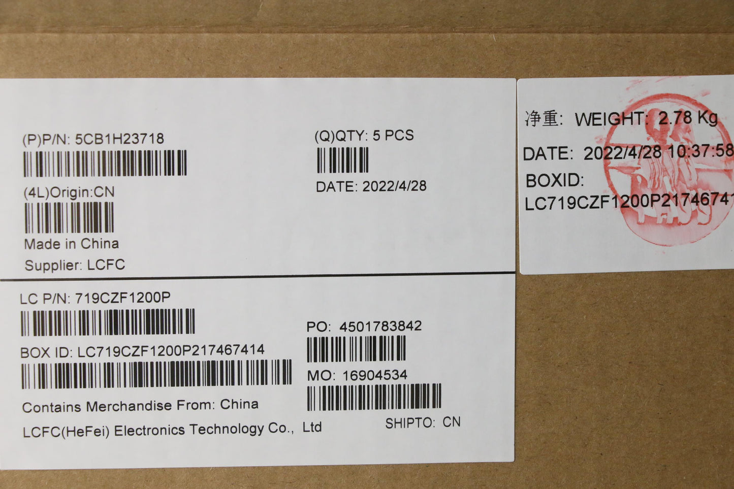 Lenovo Cover Upper Case Assembly Spa - 5CB1H23718