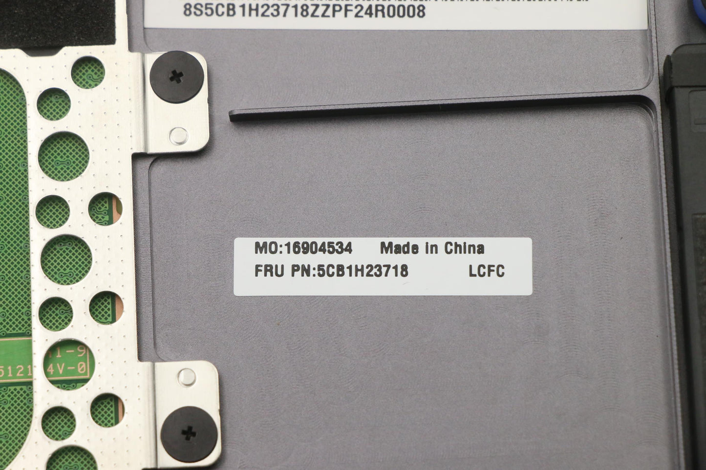 Lenovo Cover Upper Case Assembly Spa - 5CB1H23718