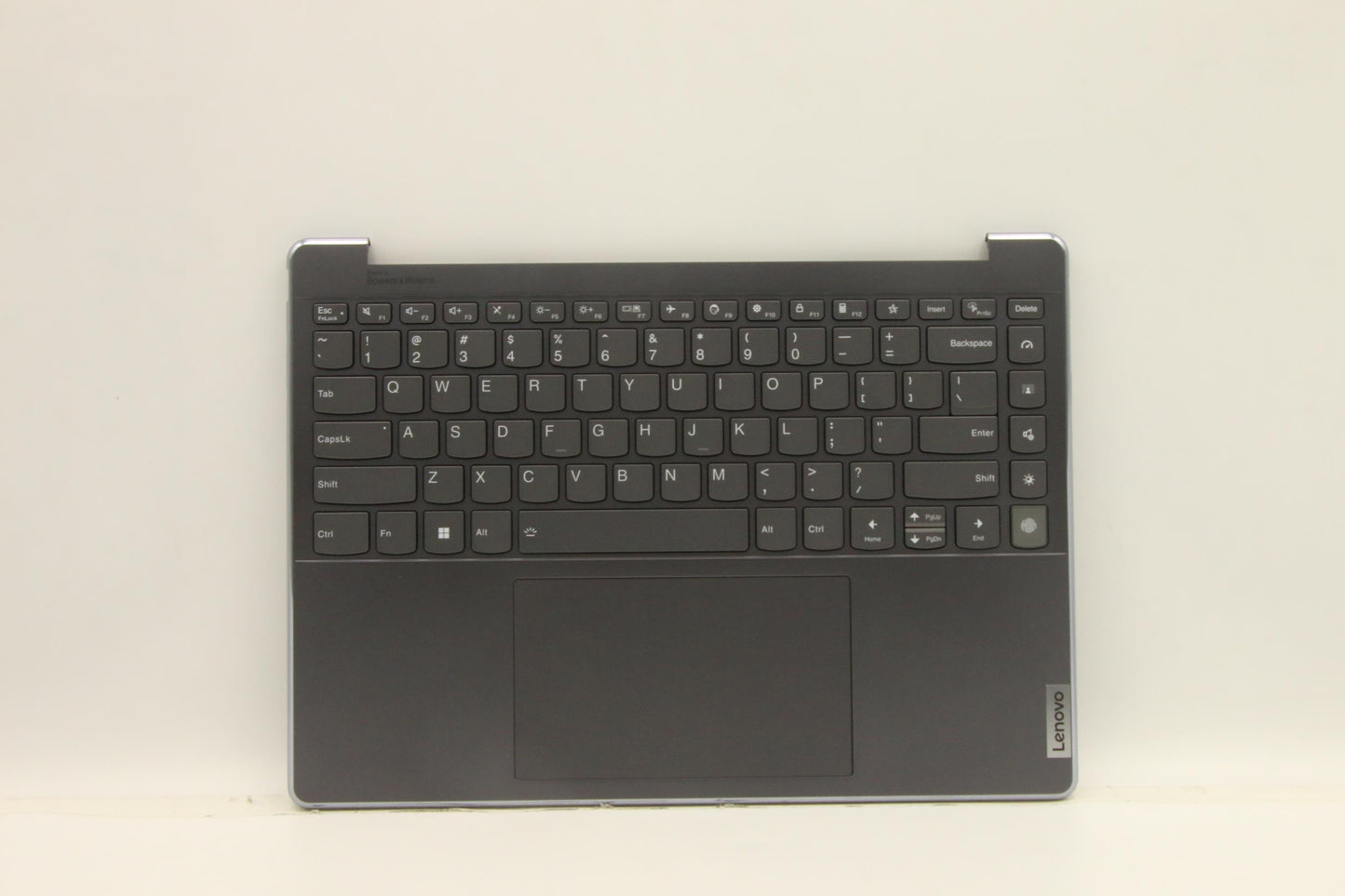 Lenovo C-Cover with Keyboard, USA English, Grey, Backlight - 5CB1H23725