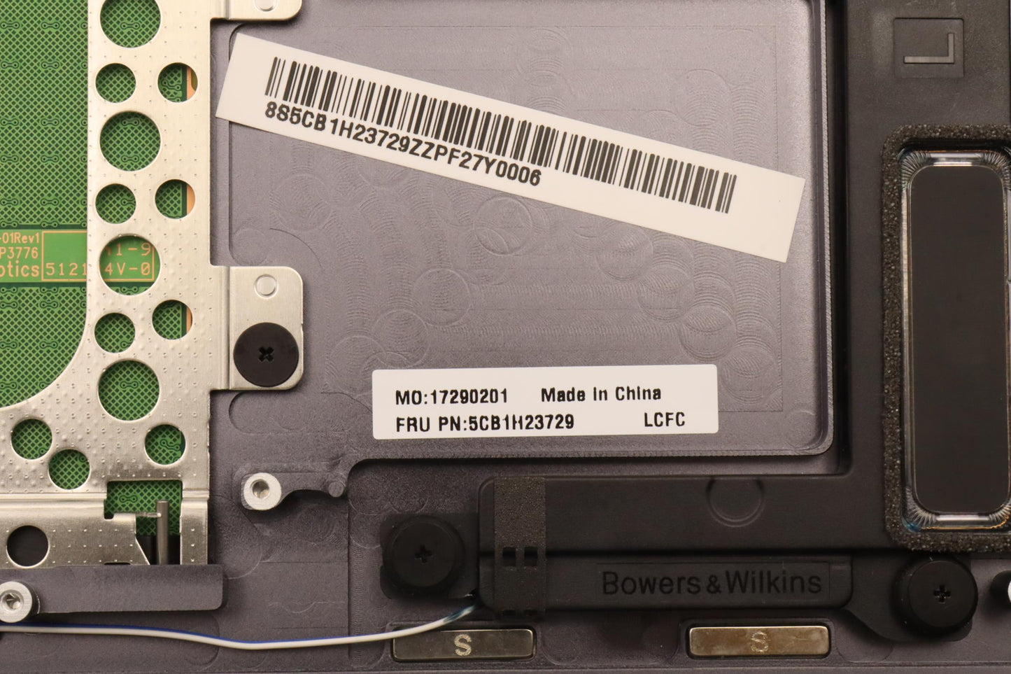 Lenovo Cover Upper Case Assembly Bul - 5CB1H23729