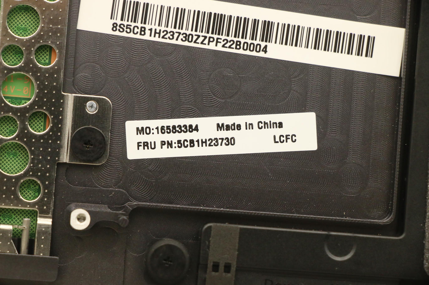 Lenovo Cover Upper Case Assembly Cze/ - 5CB1H23730