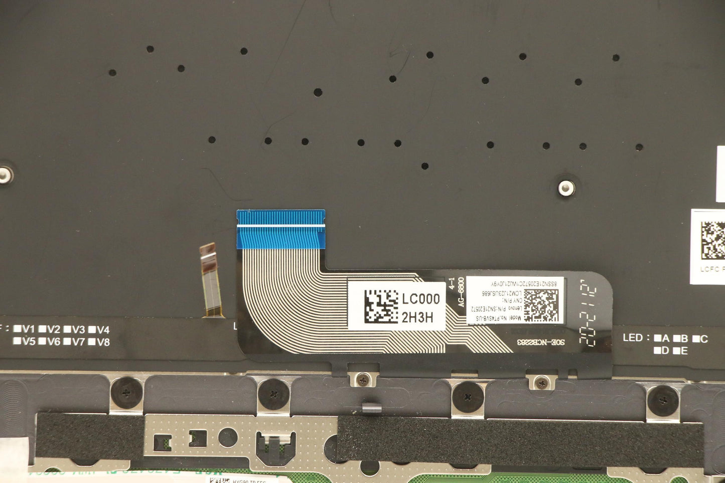 Lenovo Cover Upper Case Assembly Eng - 5CB1H23731