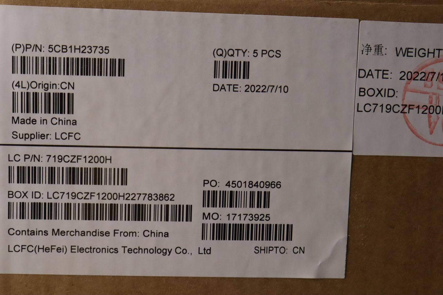 Lenovo Cover Upper Case Assembly Fra/ - 5CB1H23735