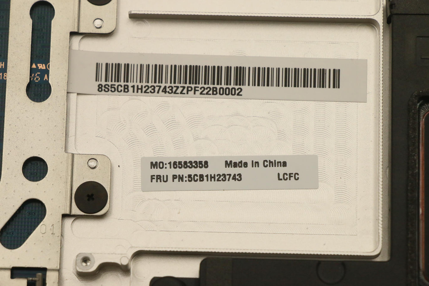 Lenovo Cover Upper Case Assembly Cze/ - 5CB1H23743