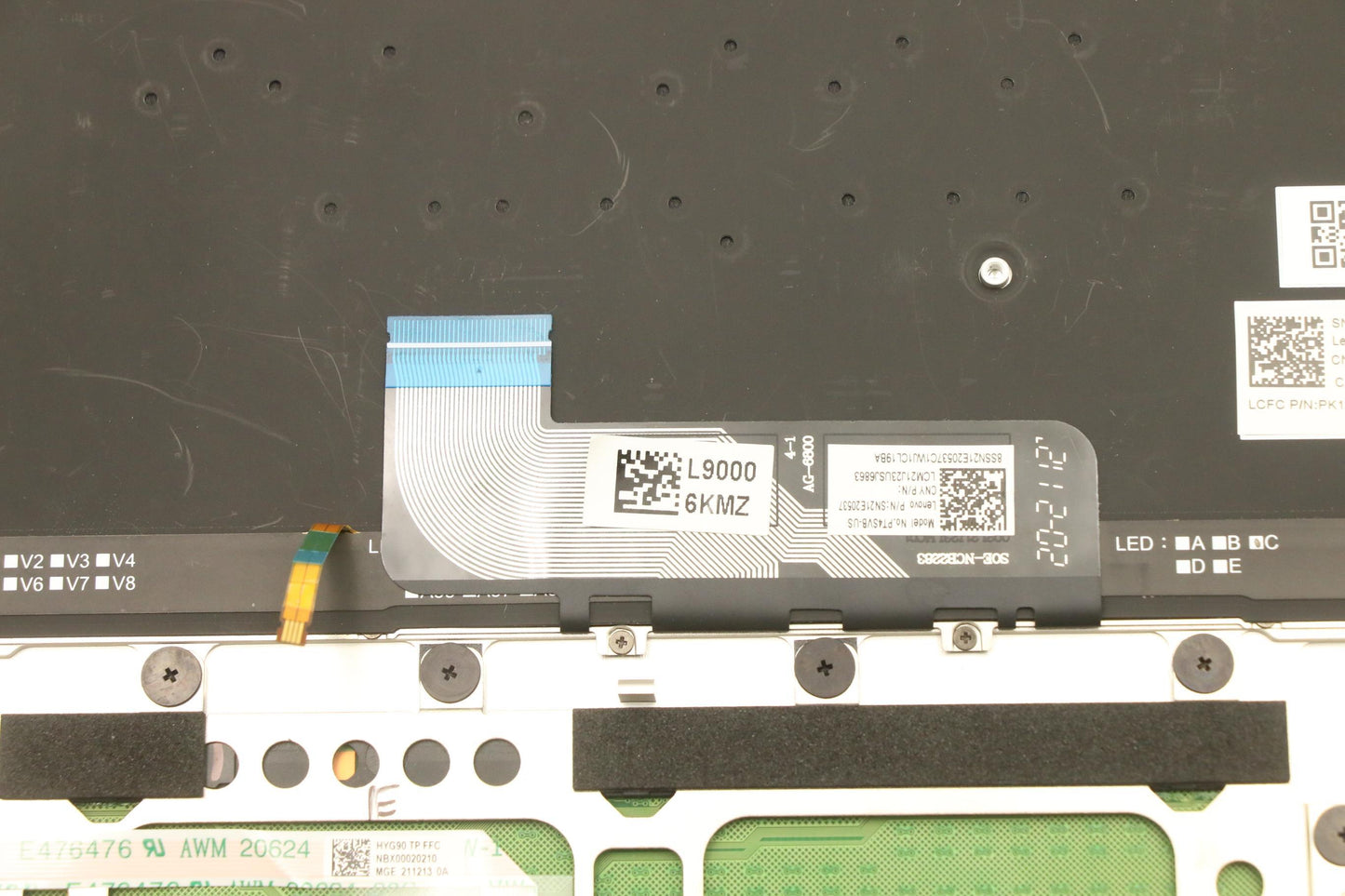 Lenovo US Backlit Keyboard with C-Cover - 5CB1H23770