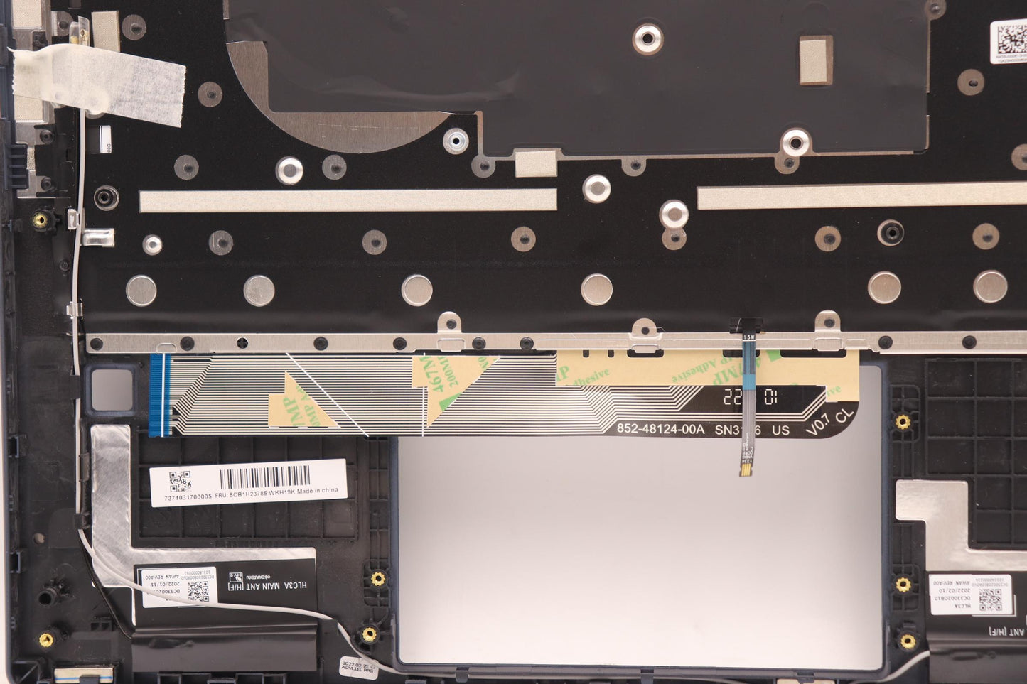 Lenovo Cover Upper Case Assembly Gre - 5CB1H23785