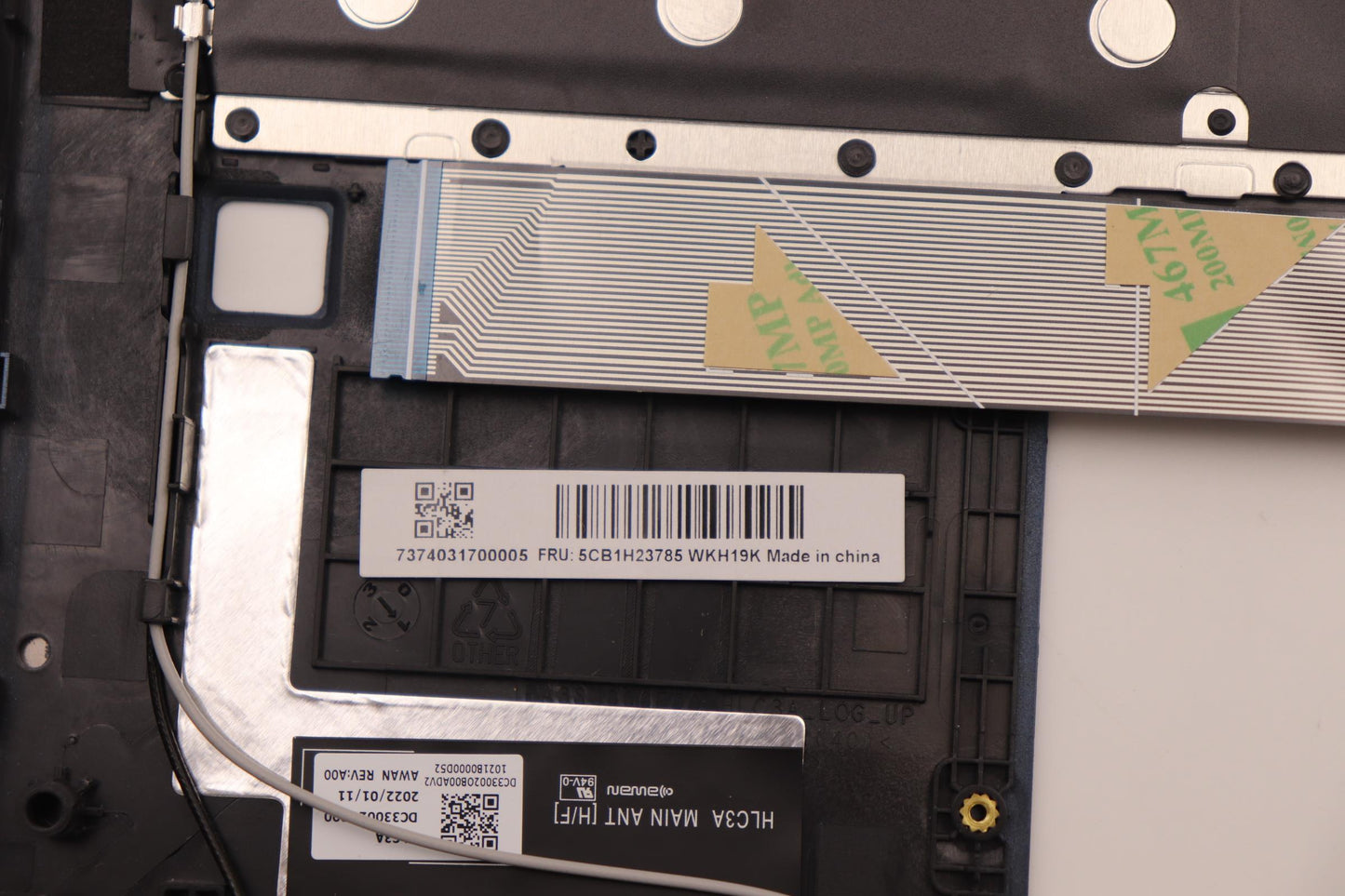 Lenovo Cover Upper Case Assembly Gre - 5CB1H23785