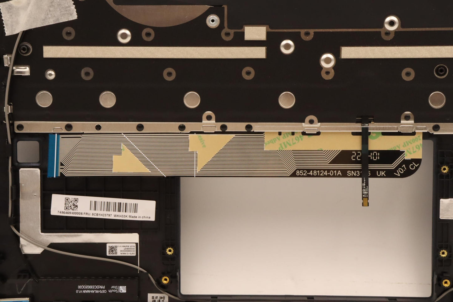 Lenovo Cover Upper Case Assembly Spa - 5CB1H23797